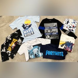 Set of boys shirts Size: MEDIUM (7/8)